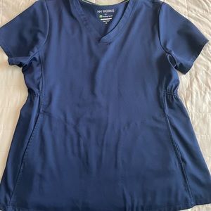 Healing Hands by Purple Label Maternity Scrub Top